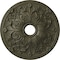 Ekena Millwork Jamie Ceiling Medallion (Fits Canopies up to 3 7/8"), 23 5/8"OD x 3 7/8"ID x 2 1/8"P, Witch Hazel CM23JAWHF - alternate 1